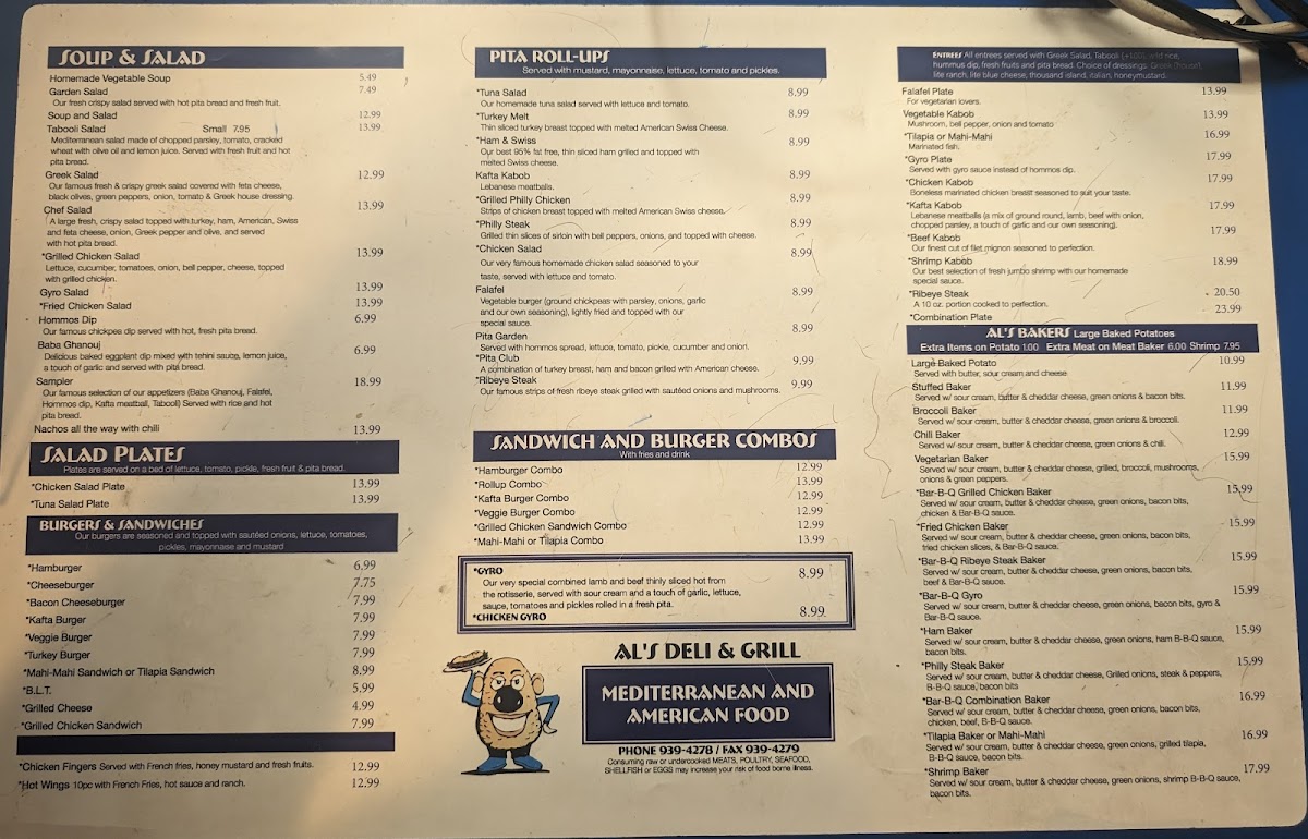 Al's Deli & Grill Photo Menu 8