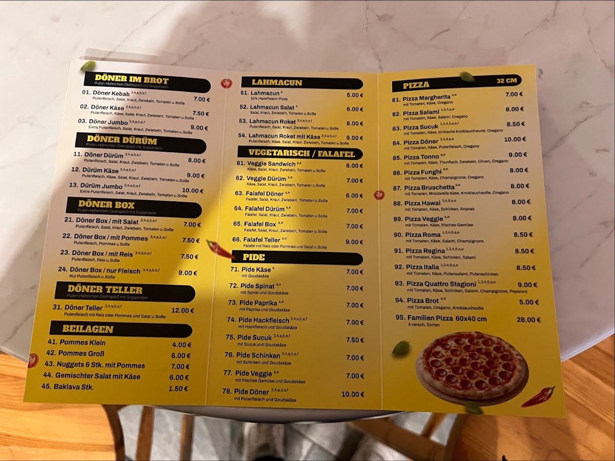 MR. KEBAB Photo Menu 2