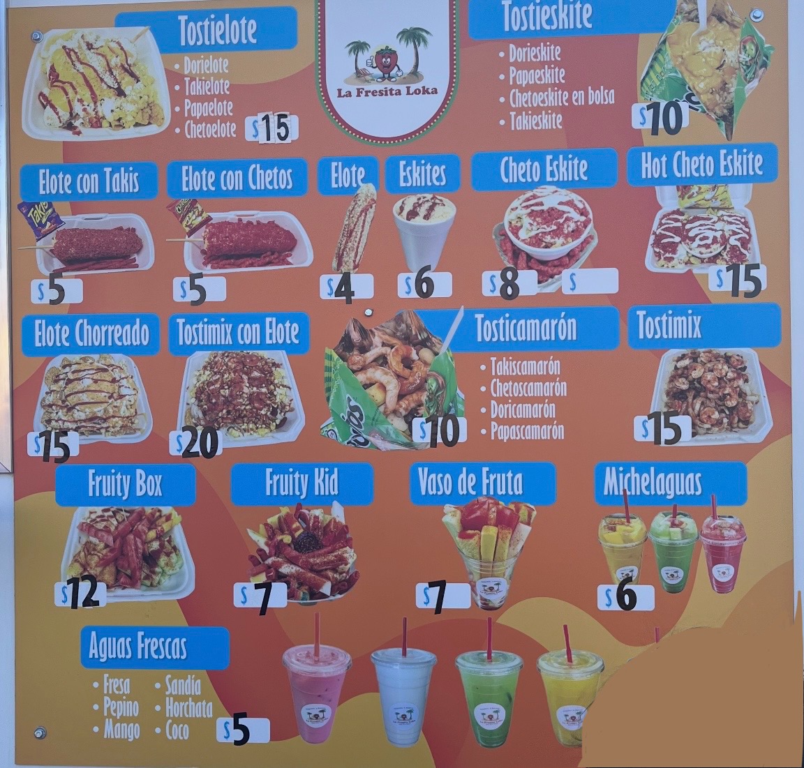 La fresita loka Photo Menu 2