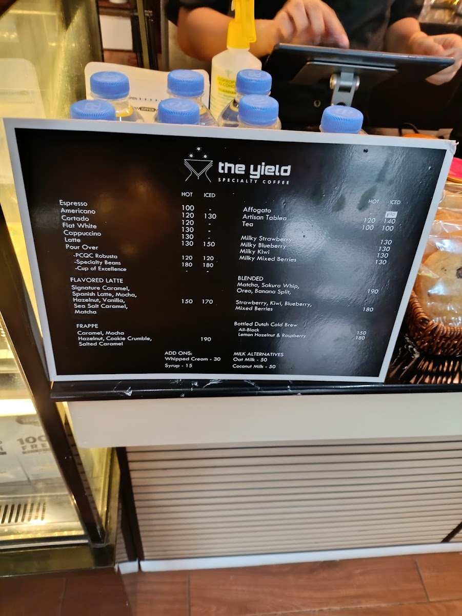 The Yield Specialty Coffee Photo Menu 5