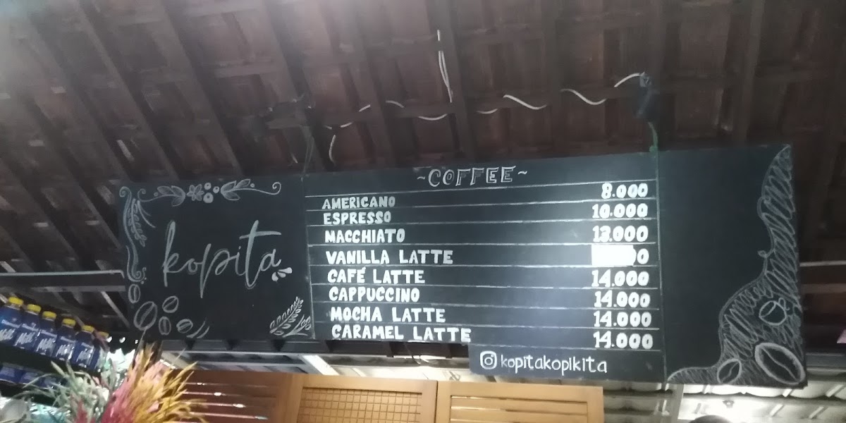 Kopita/KopiKita Photo Menu 2