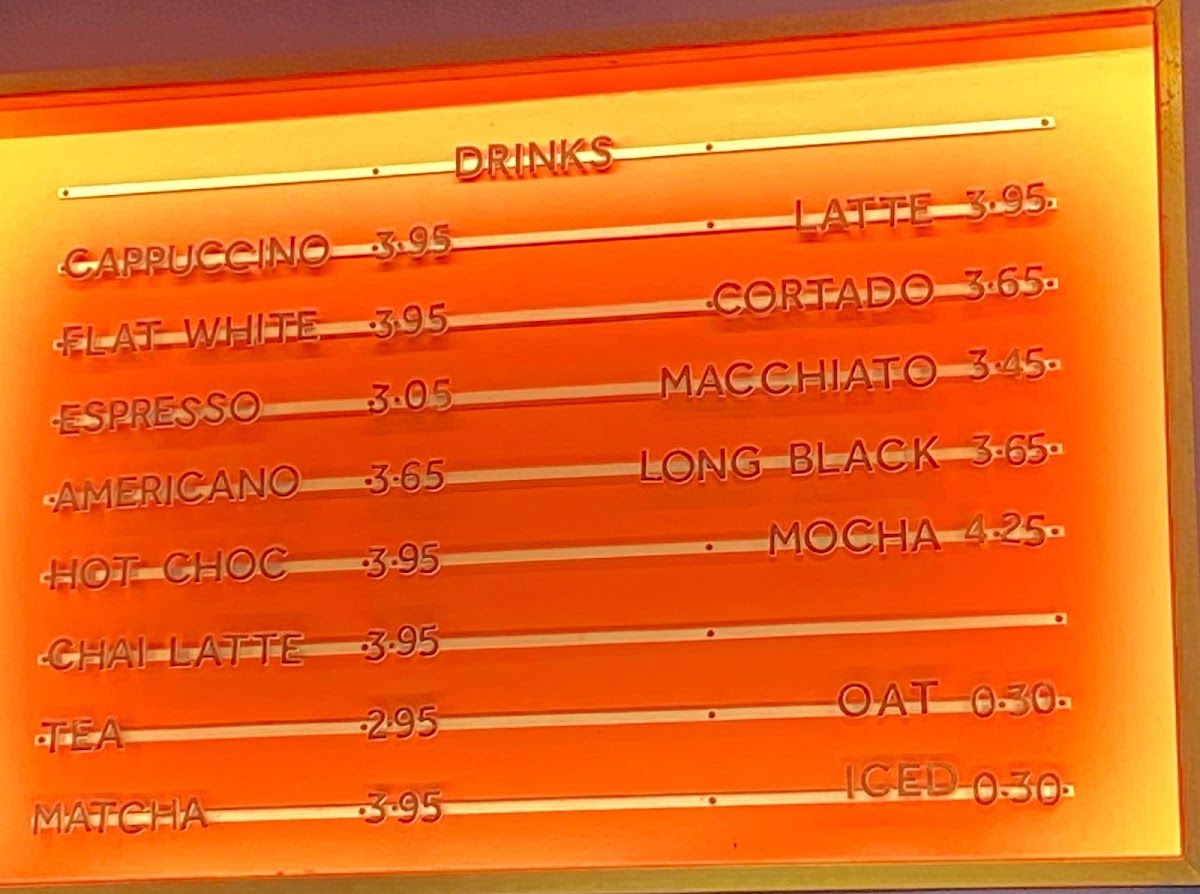 Brass Monkey Ice Cream Photo Menu 1
