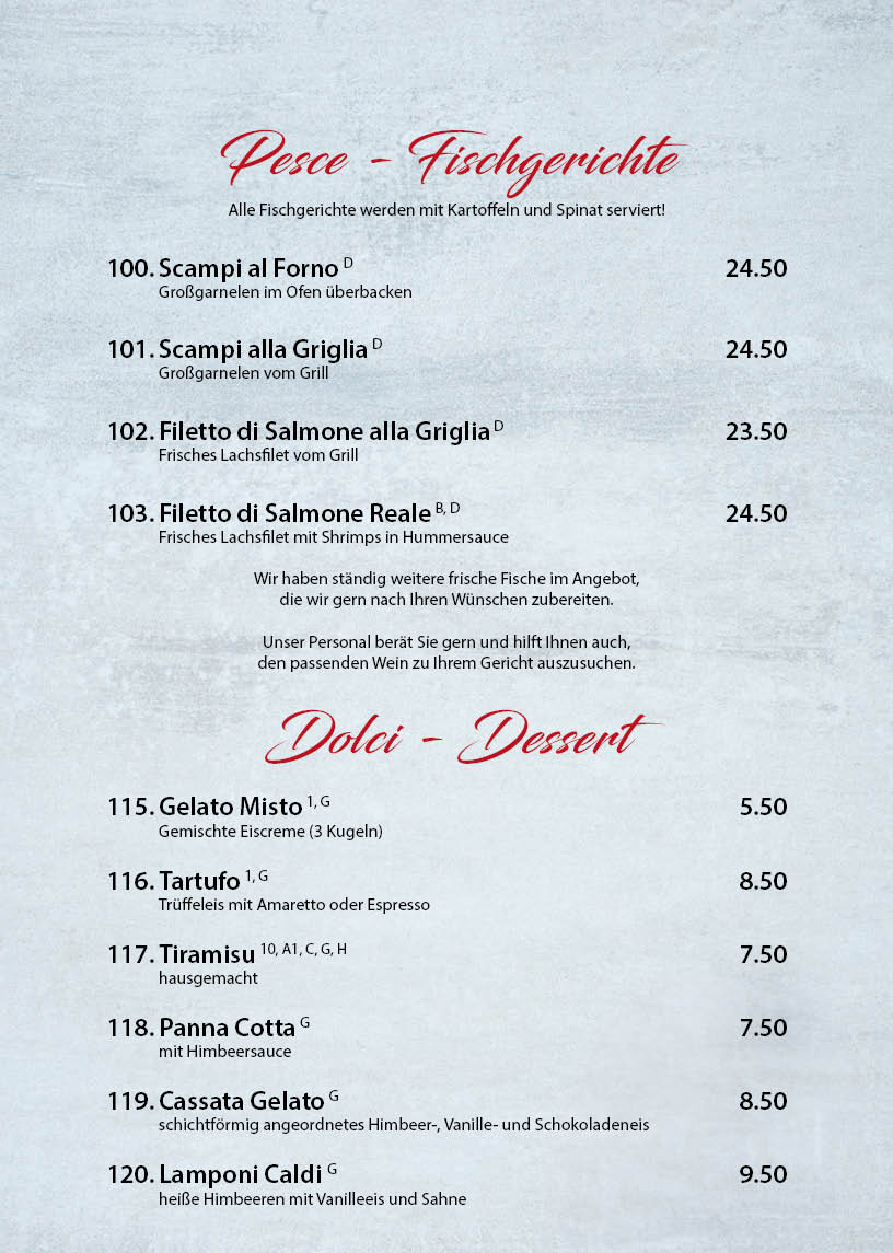 Ristorante Al Lago Photo Menu 1