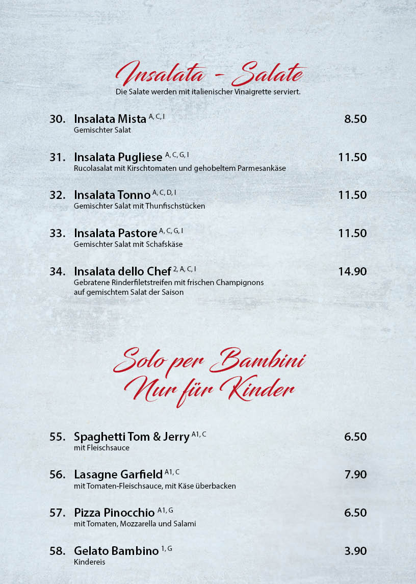 Ristorante Al Lago Photo Menu 9