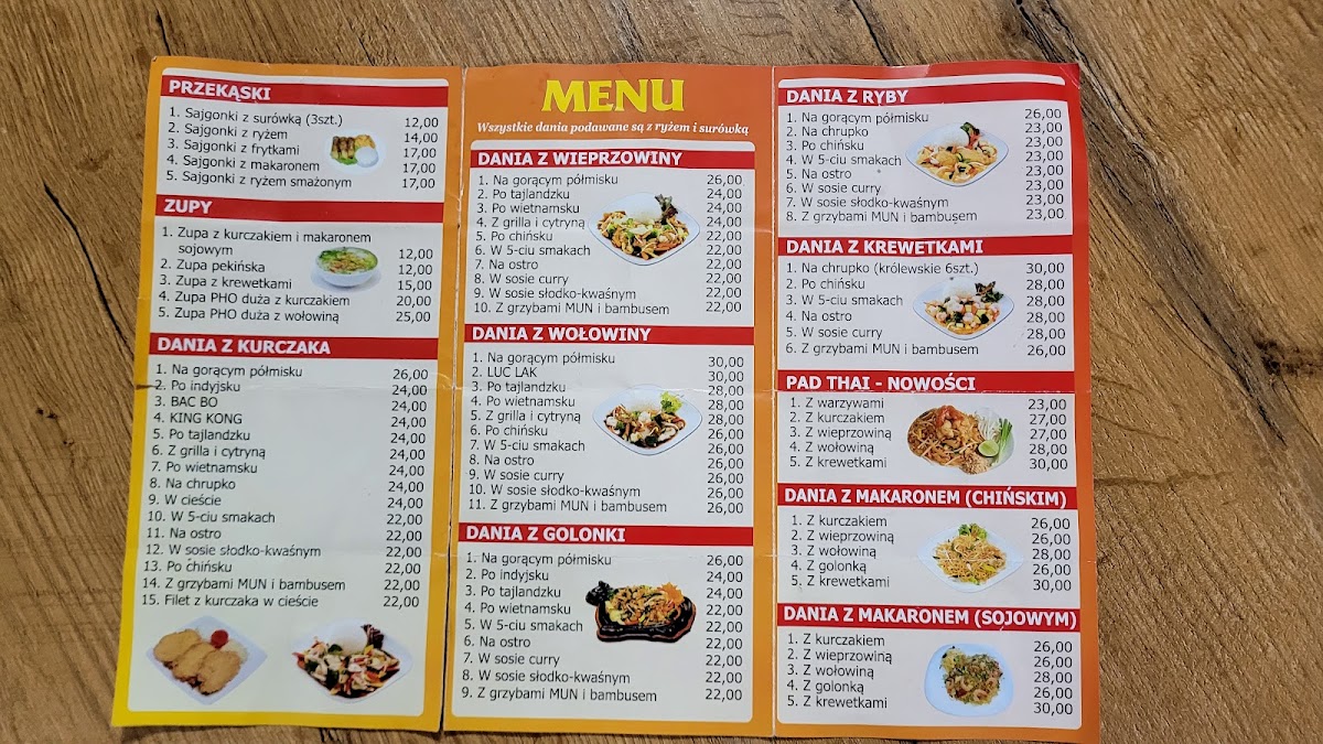 Ba Mien Oriental Bar Photo Menu 1