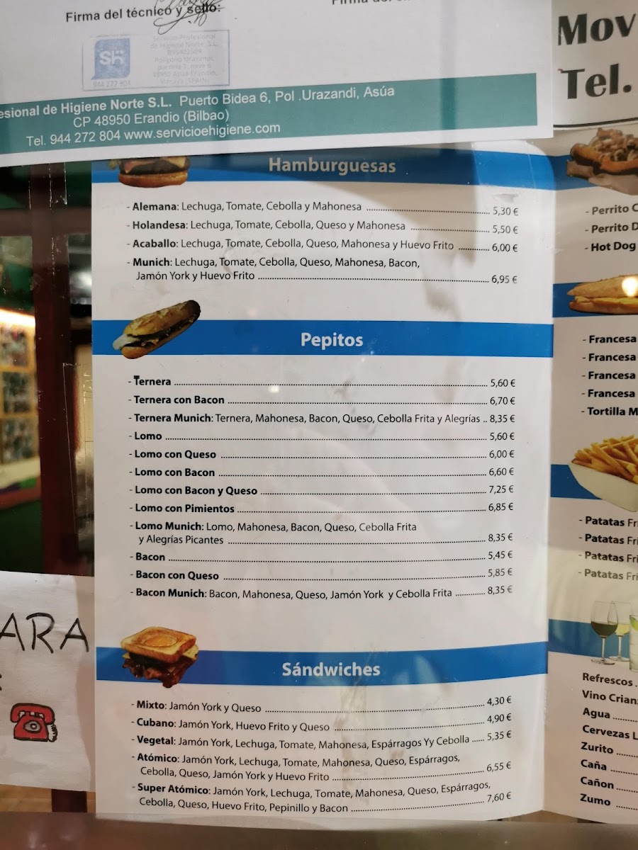 Hamburguesería Munich Photo Menu 7