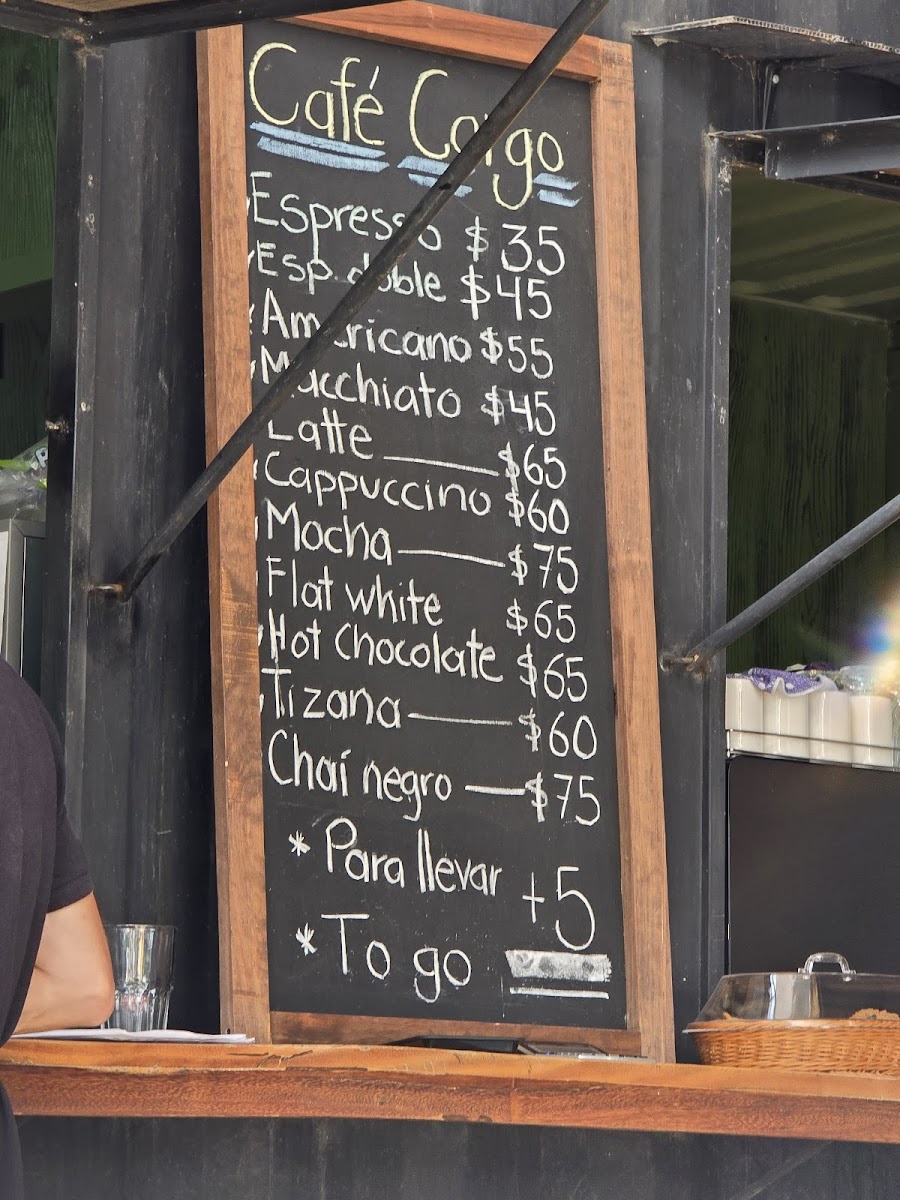 Cafe Cargo Photo Menu 4