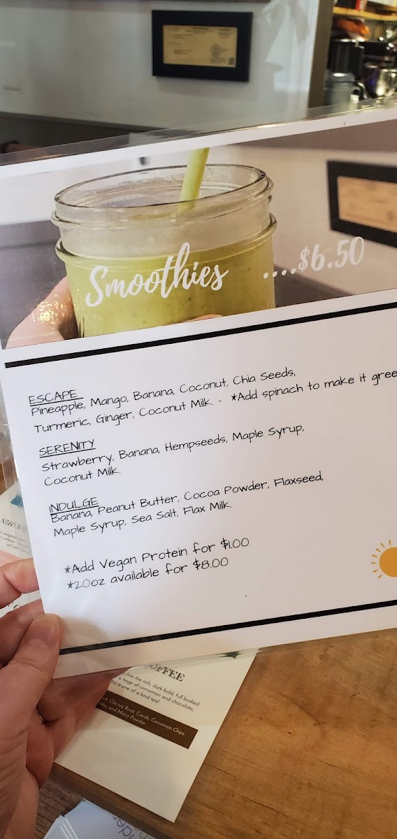 Nourish Juicery & Kitchen Photo Menu 6
