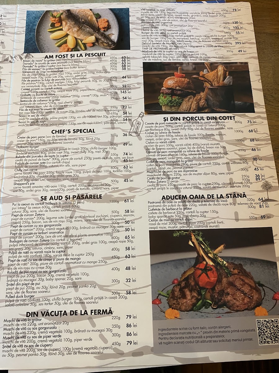 Zatara Restaurant Photo Menu 7