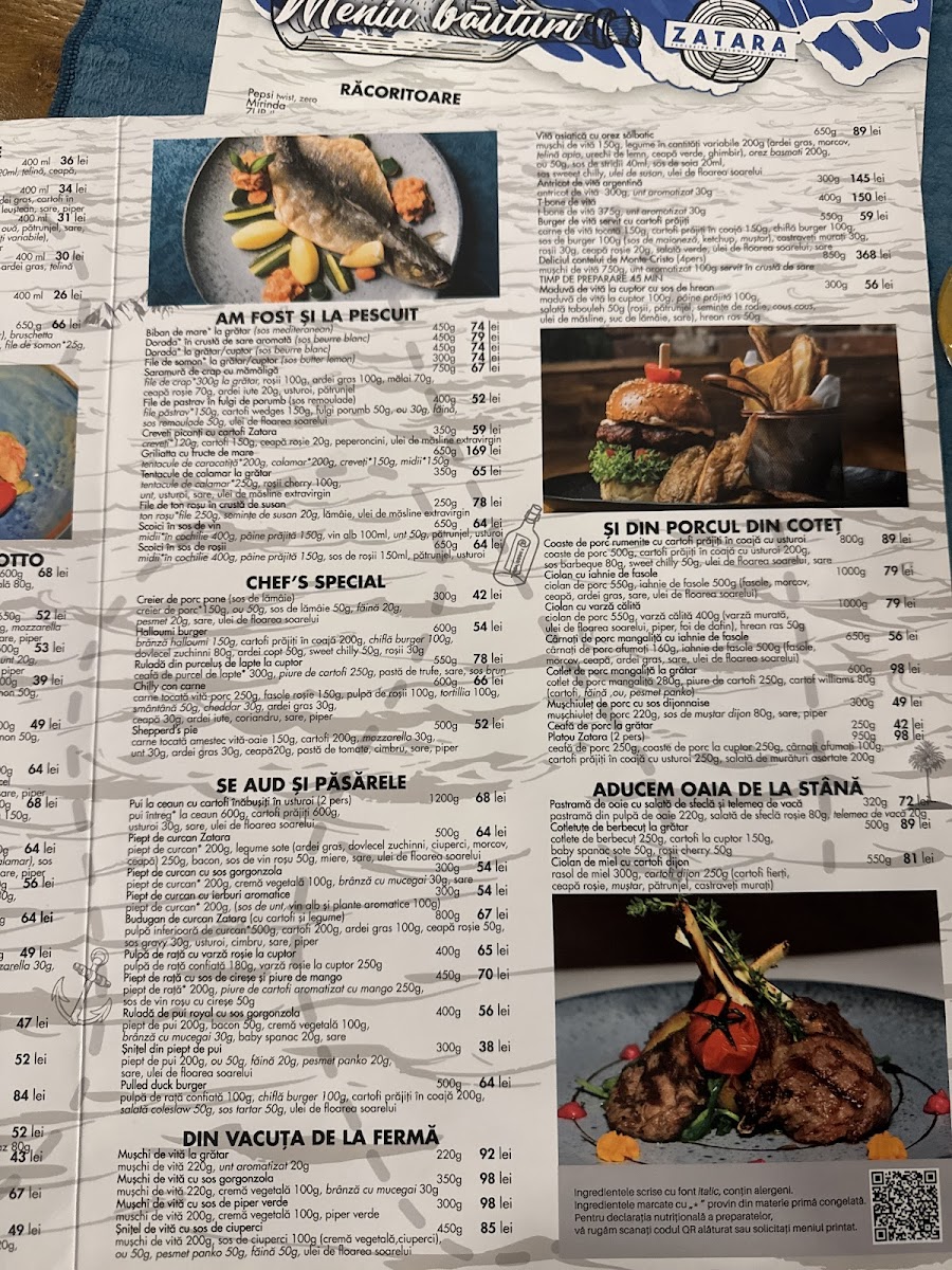 Zatara Restaurant Photo Menu 9