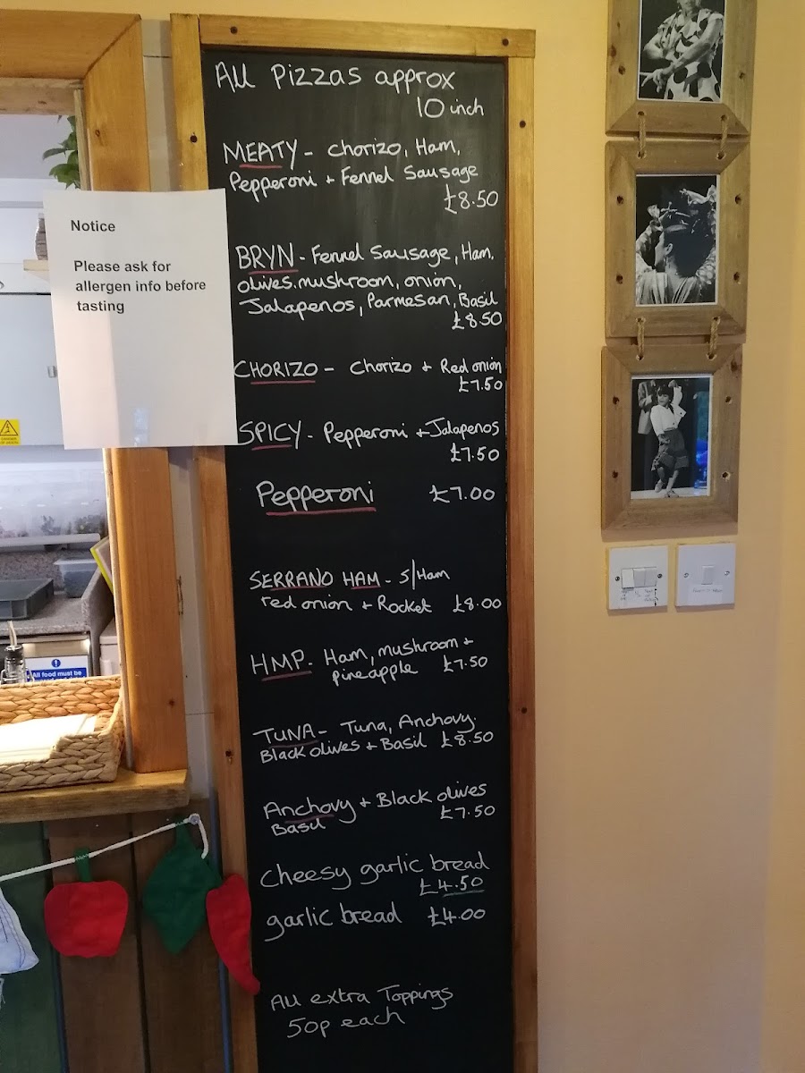 It's a Pizza Thing Photo Menu 5