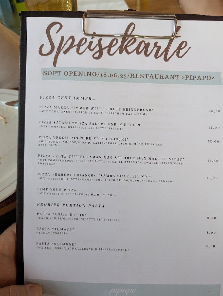 Pipapo, Pizza und so Photo Menu 5