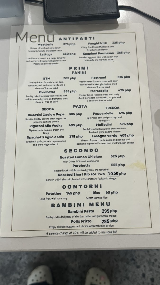 Sorella Cafe & Restaurant Photo Menu 5