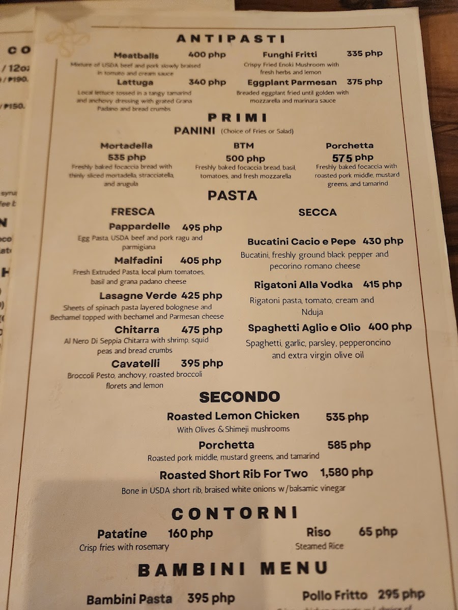Sorella Cafe & Restaurant Photo Menu 6