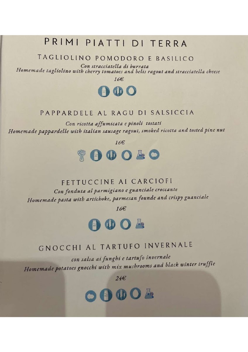 Beccafico Guna Restaurant Photo Menu 2