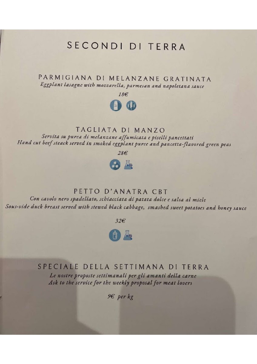 Beccafico Guna Restaurant Photo Menu 7