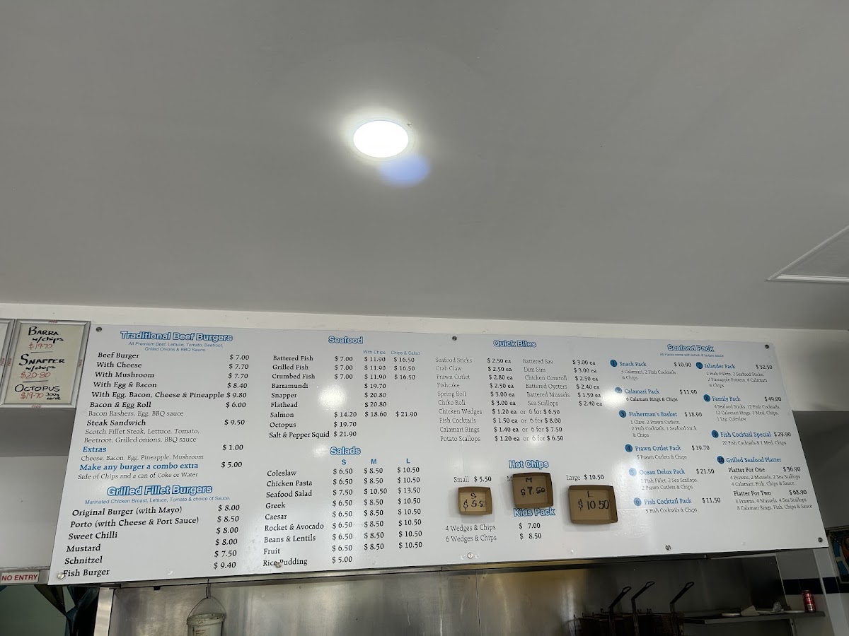 Spuds Seafood & Grill Photo Menu 7