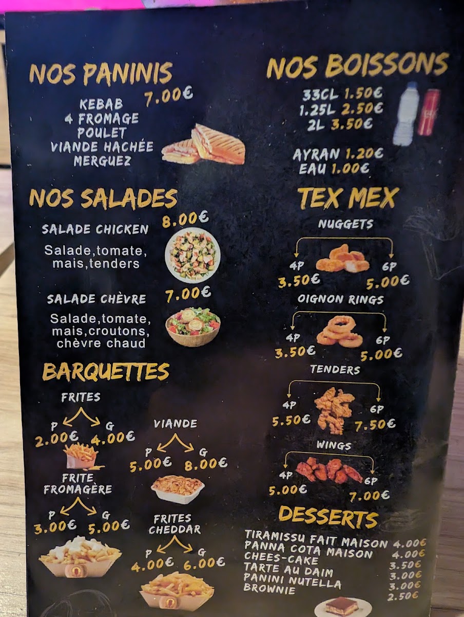 Kebab Grill Le Poinconnet Photo Menu 2