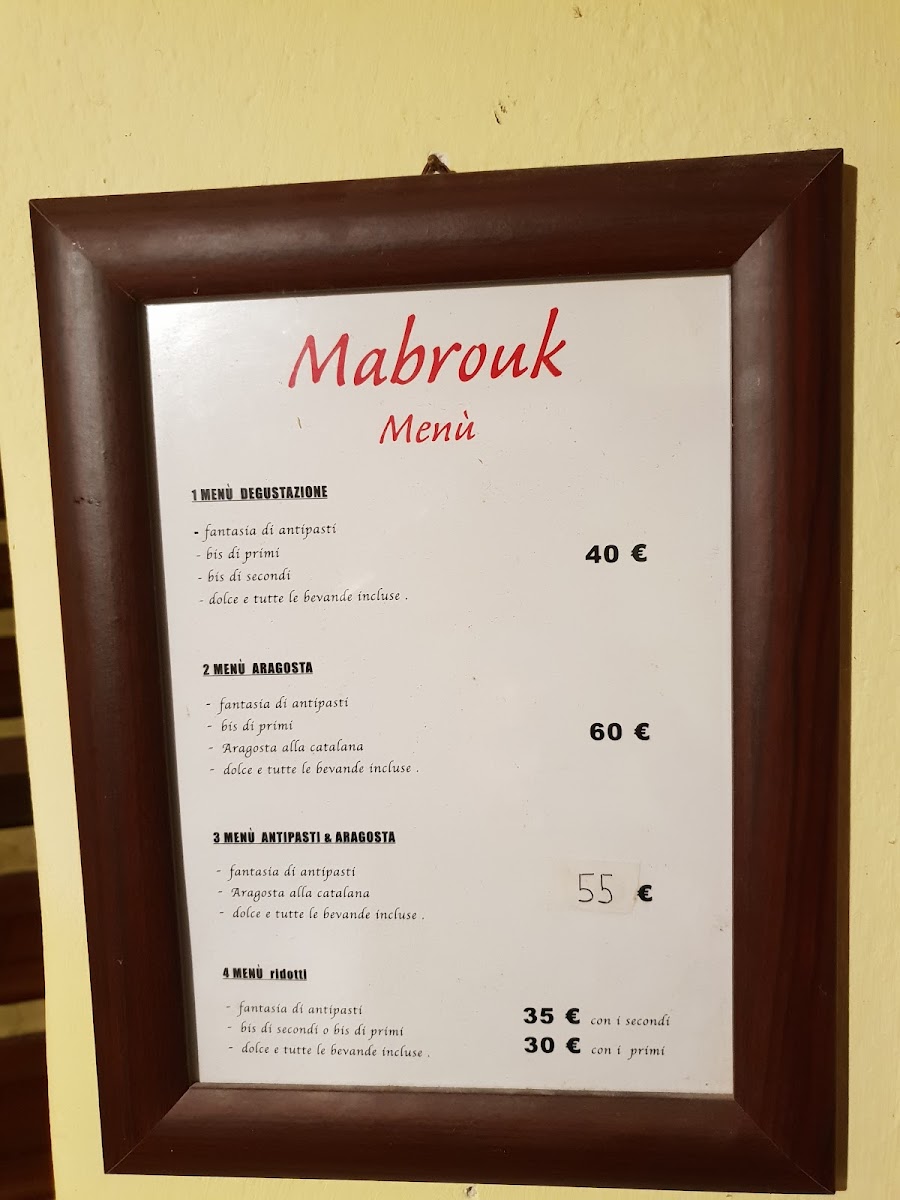 Ristorante Mabrouk Photo Menu 6