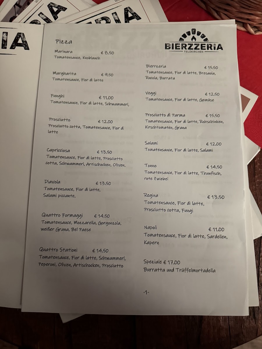 Bierzzeria Photo Menu 8