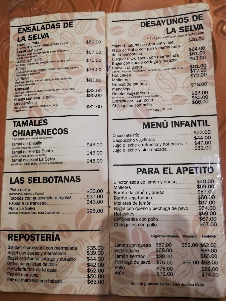 Café la Selva Photo Menu 4