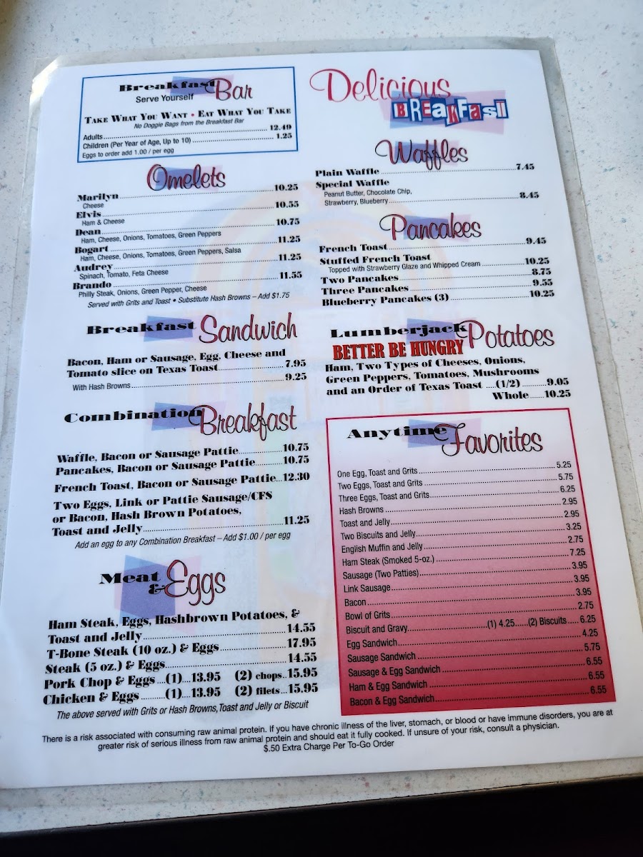 All American Diner Photo Menu 3