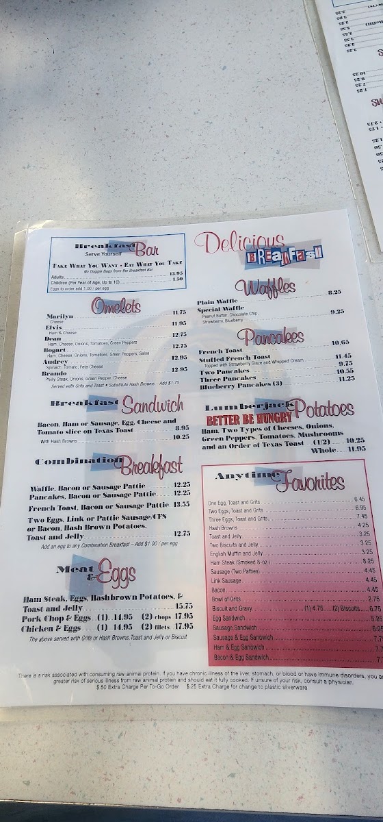All American Diner Photo Menu 5