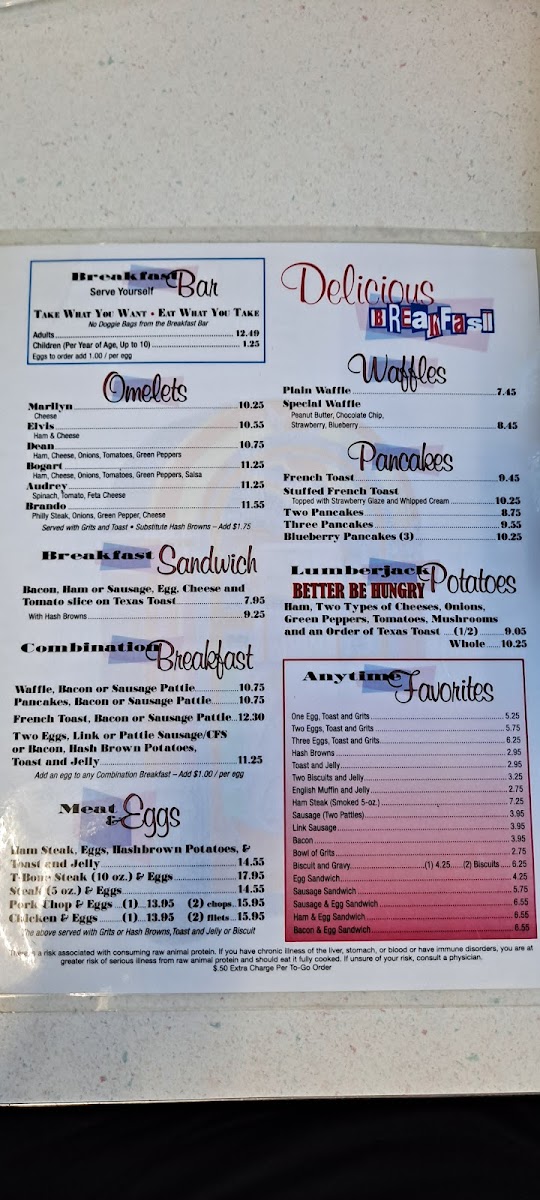 All American Diner Photo Menu 7