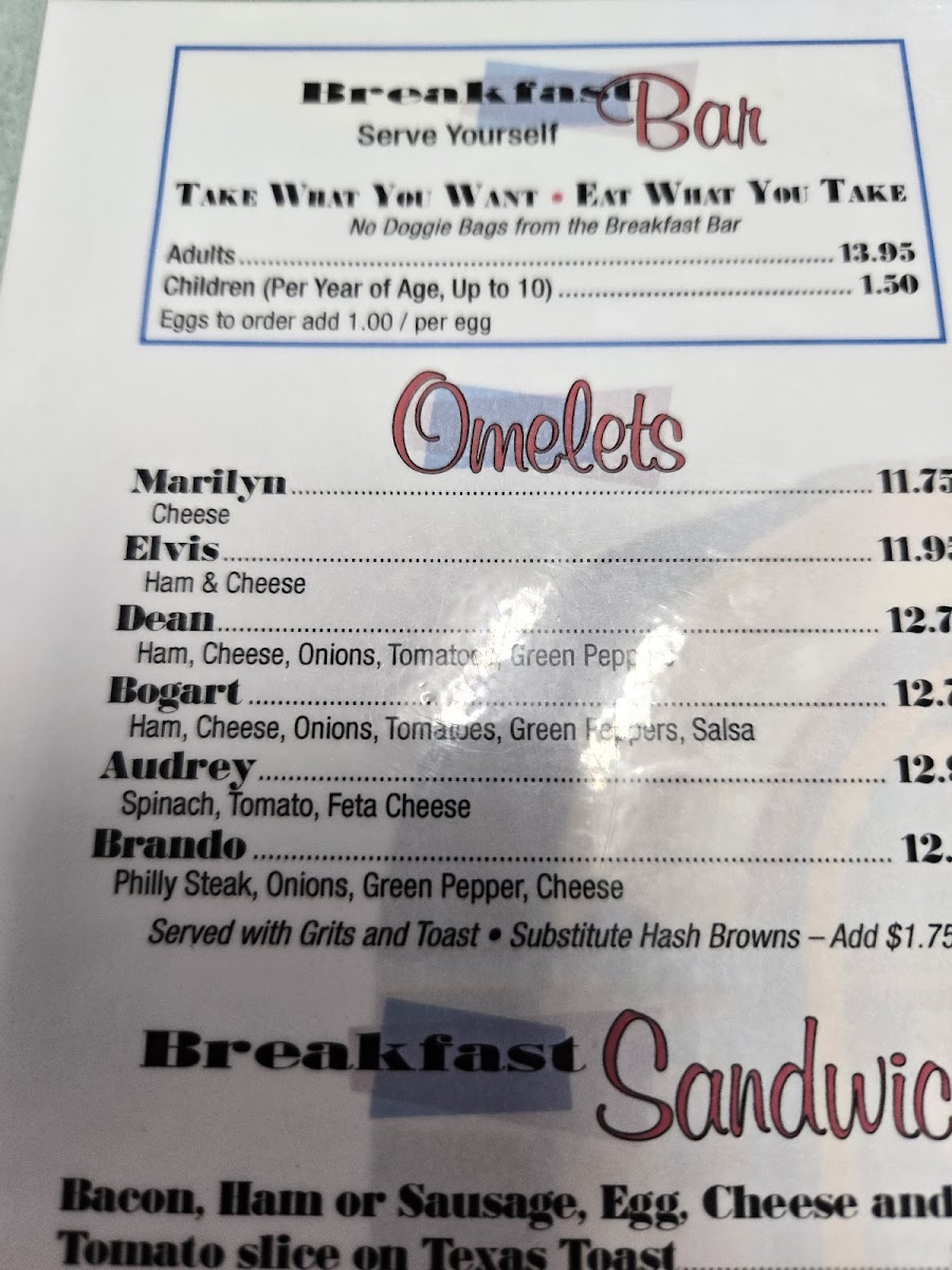 All American Diner Photo Menu 9