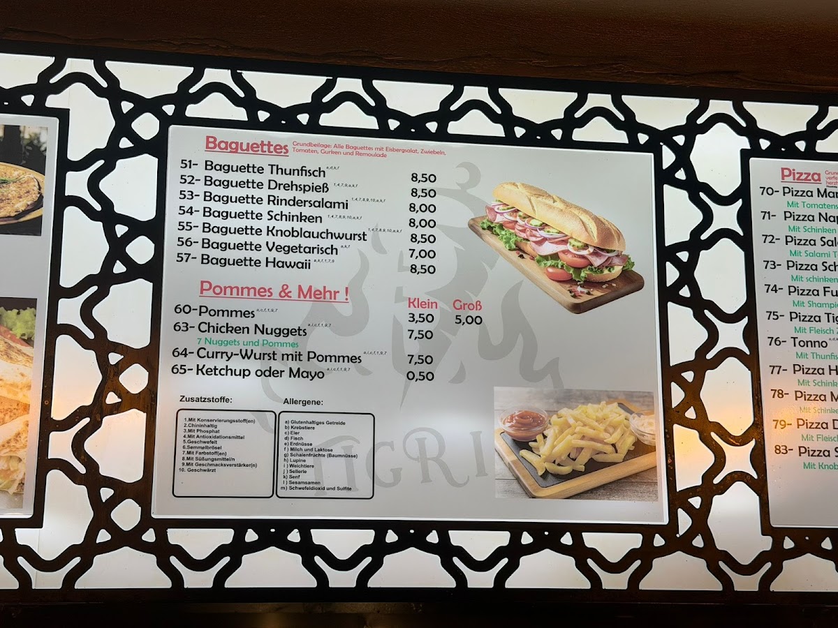 Tigris Grillhaus Photo Menu 3