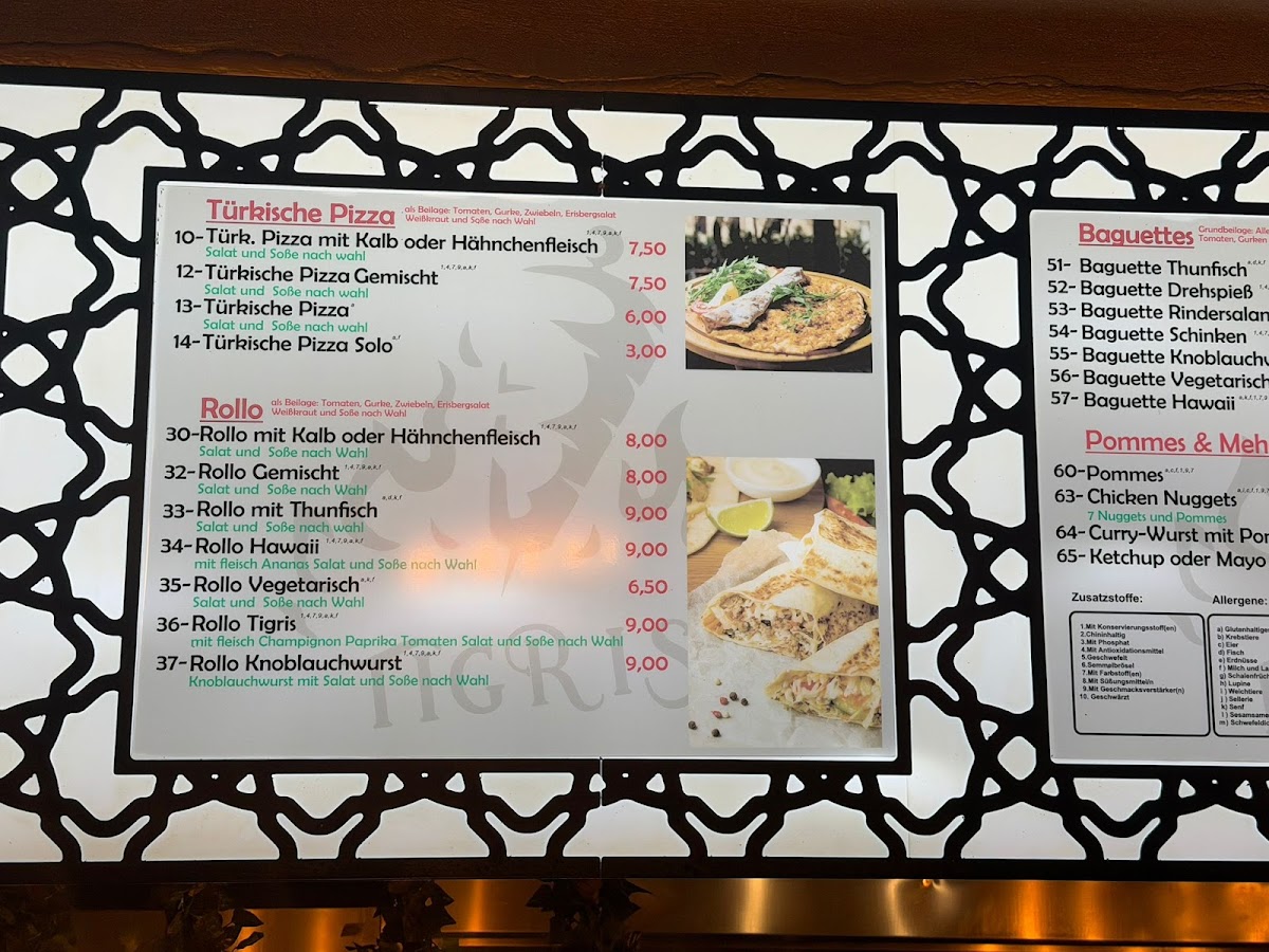 Tigris Grillhaus Photo Menu 7