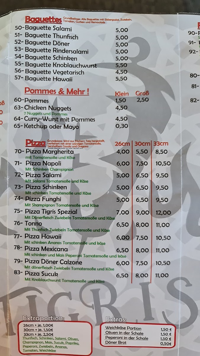 Tigris Grillhaus Photo Menu 8