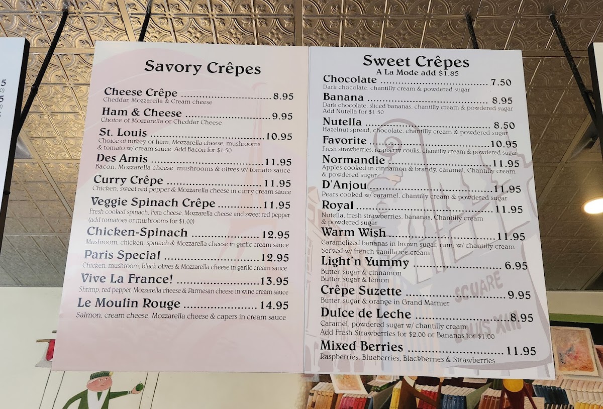 Crepes De Paris Photo Menu 4