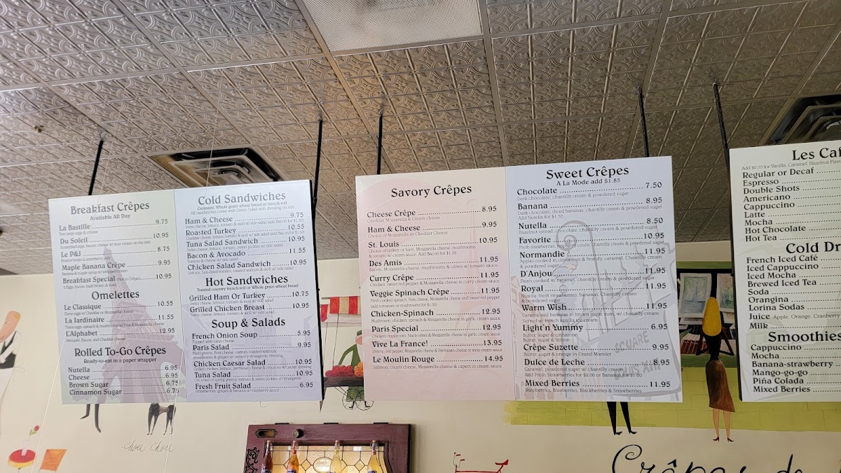 Crepes De Paris Photo Menu 9