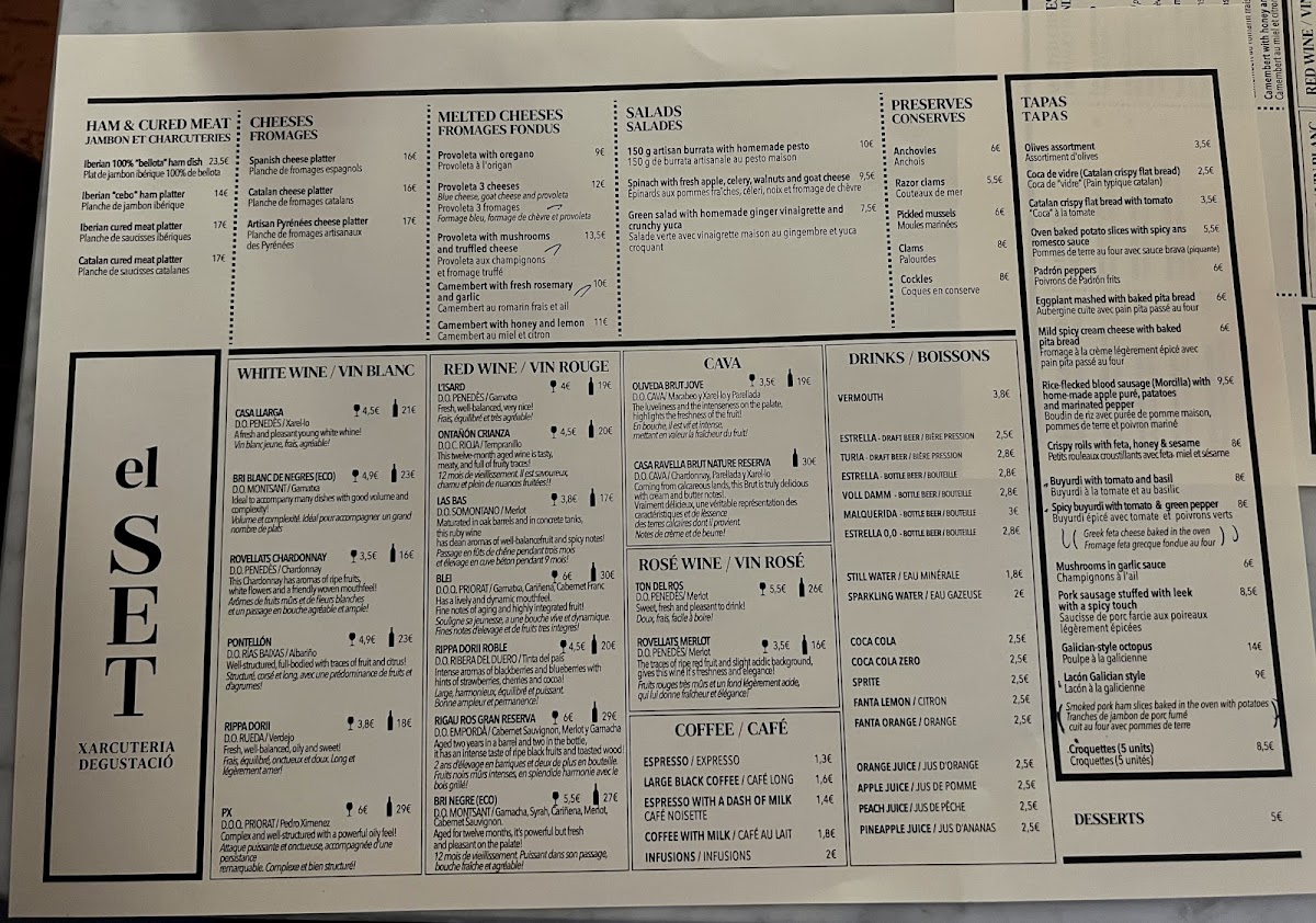 el SET Photo Menu 10