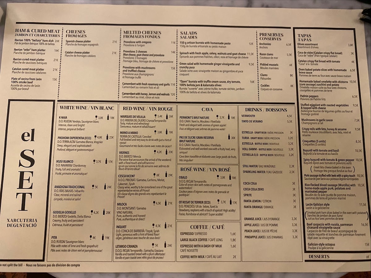 el SET Photo Menu 2