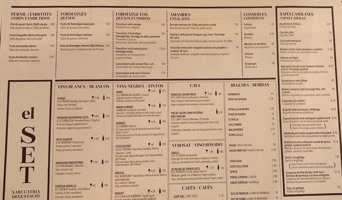 el SET Photo Menu 4