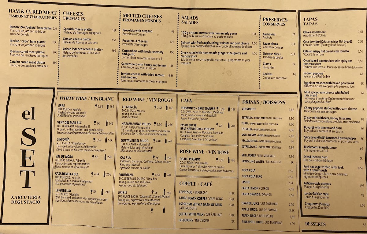 el SET Photo Menu 6