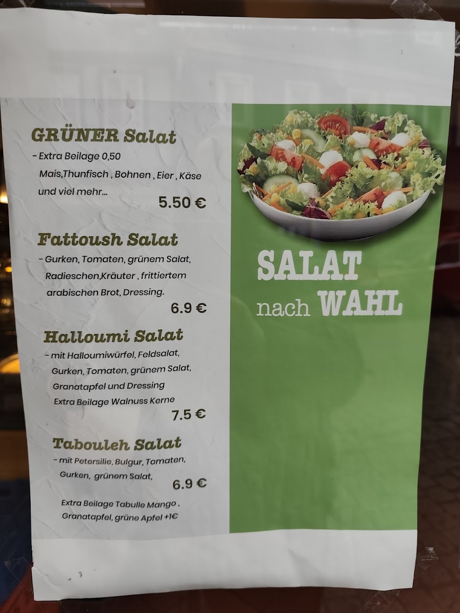 Yalla Welt Photo Menu 2