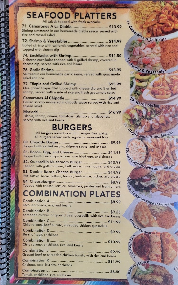 EL Charro Mexican Restaurant Photo Menu 1