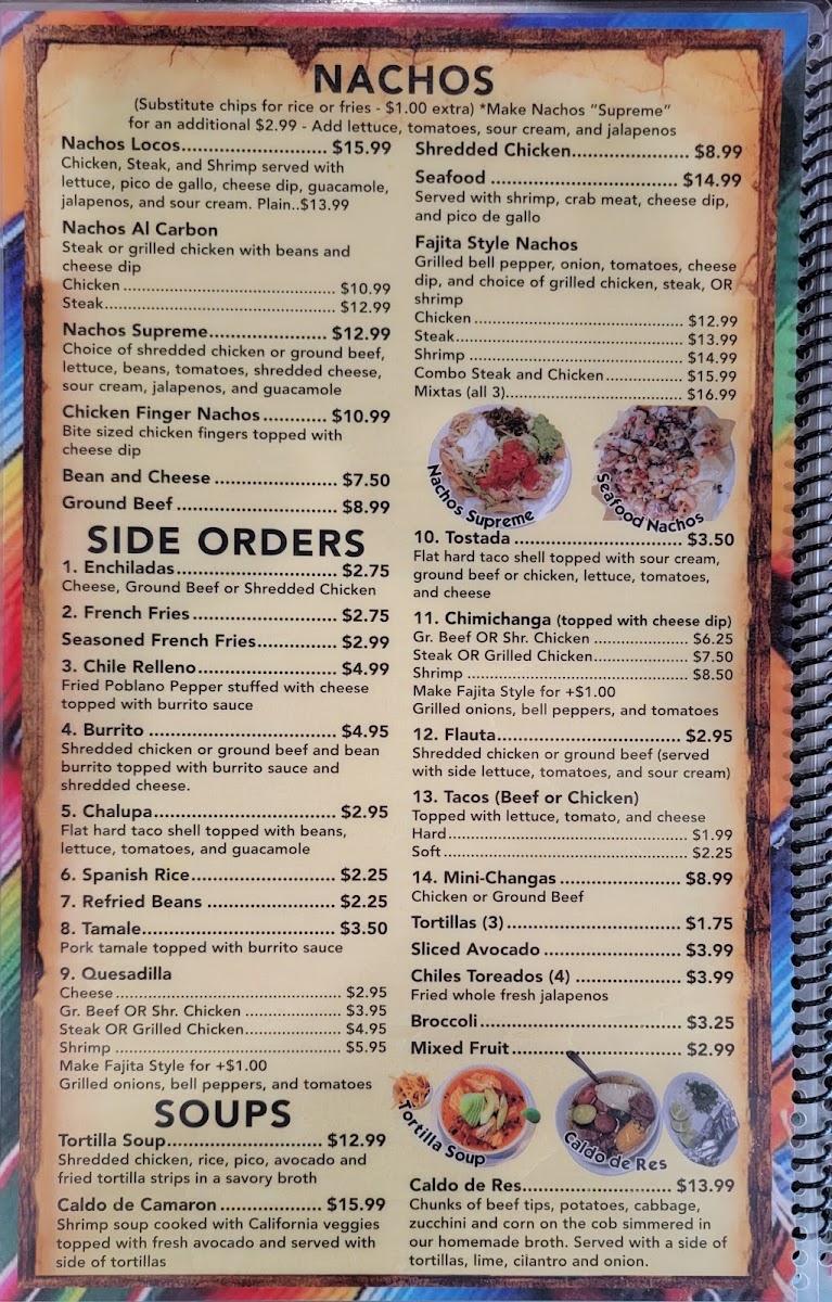 EL Charro Mexican Restaurant Photo Menu 6