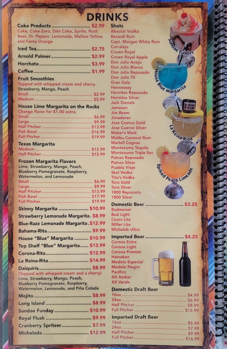 EL Charro Mexican Restaurant Photo Menu 7