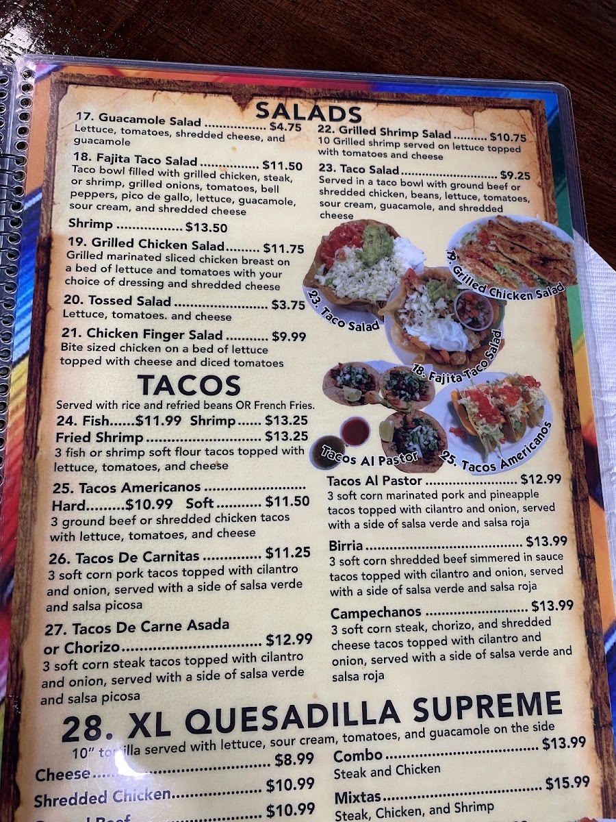 EL Charro Mexican Restaurant Photo Menu 9