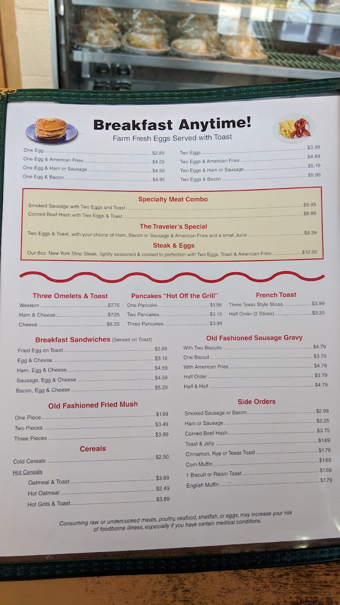 20th Century Restaurant Photo Menu 6