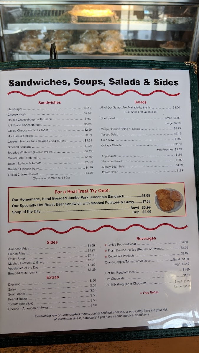 20th Century Restaurant Photo Menu 7