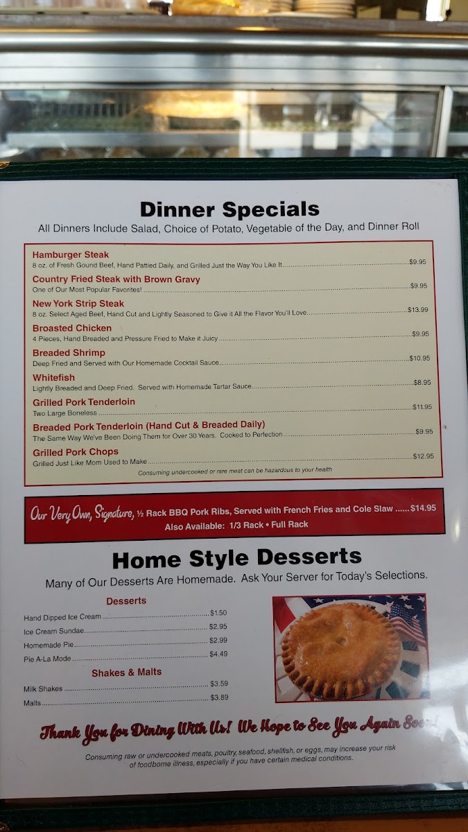 20th Century Restaurant Photo Menu 8