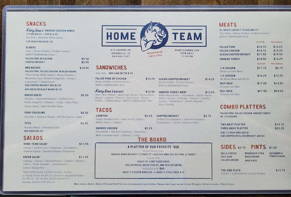Home Team BBQ Photo Menu 9