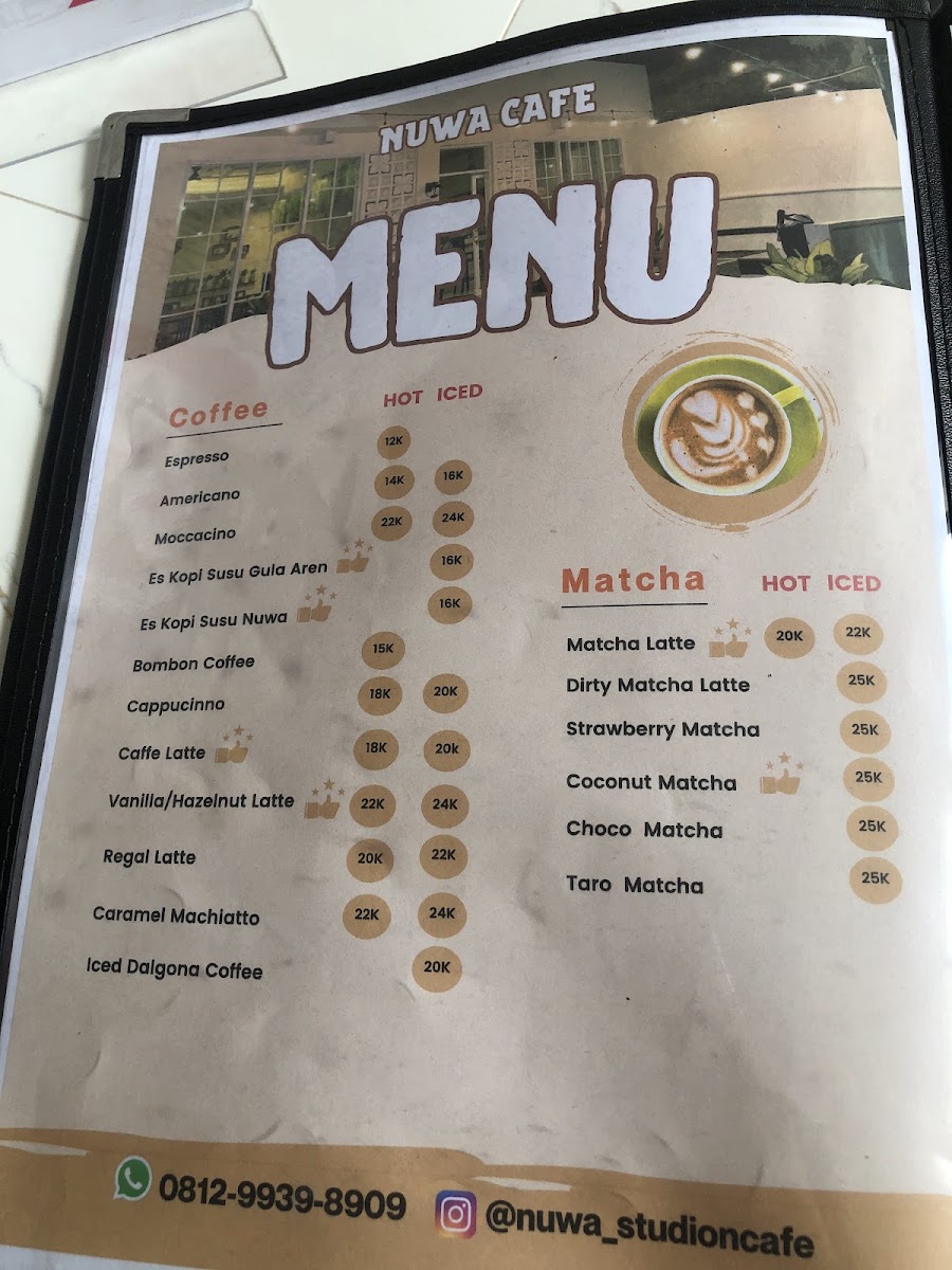 NUWA Cafe Photo Menu 7