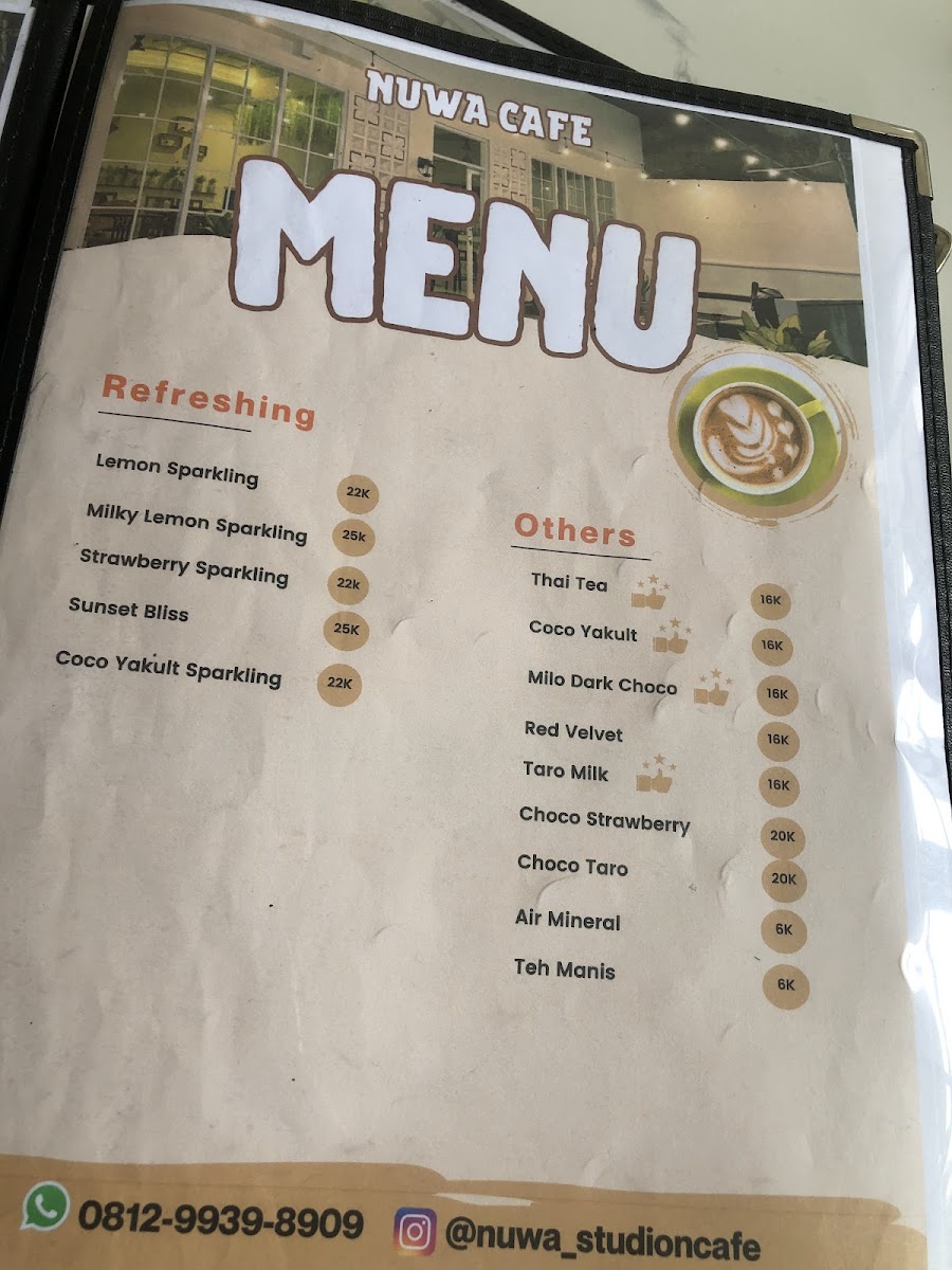 NUWA Cafe Photo Menu 8