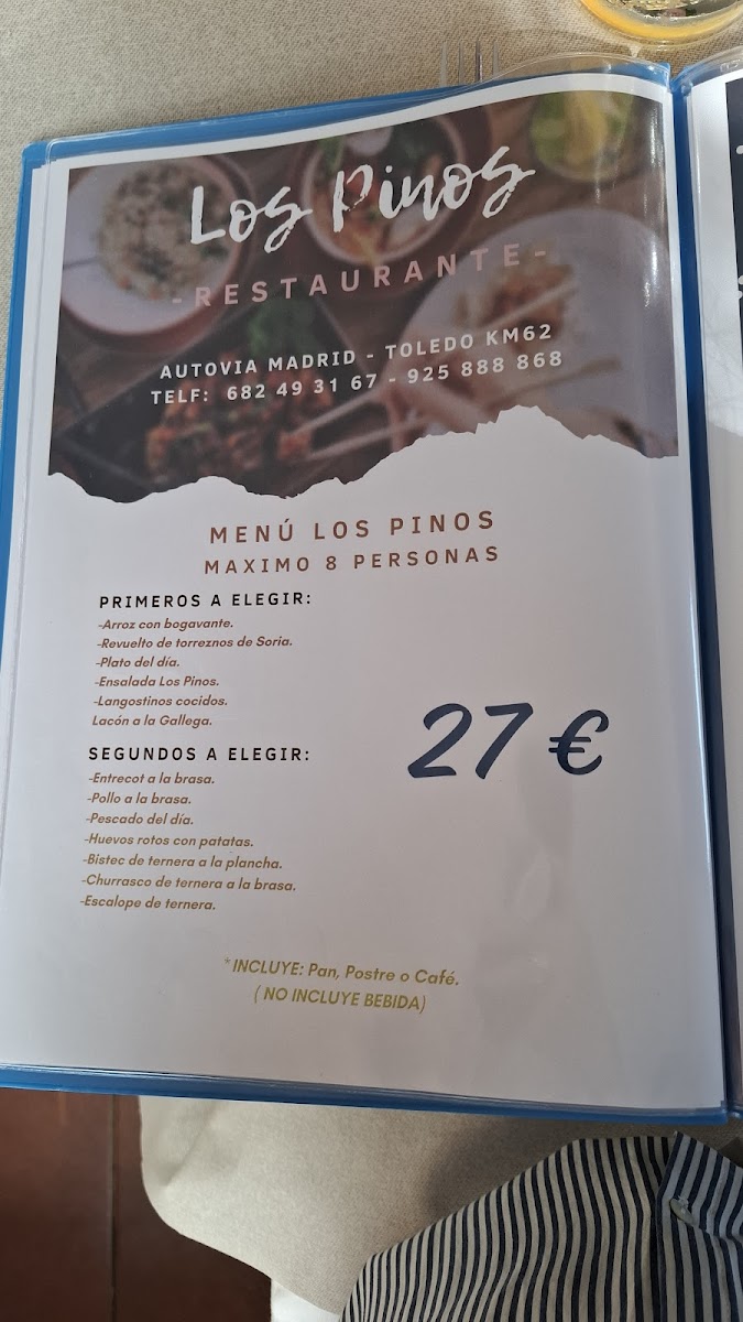 Restaurante Los Pinos Photo Menu 7